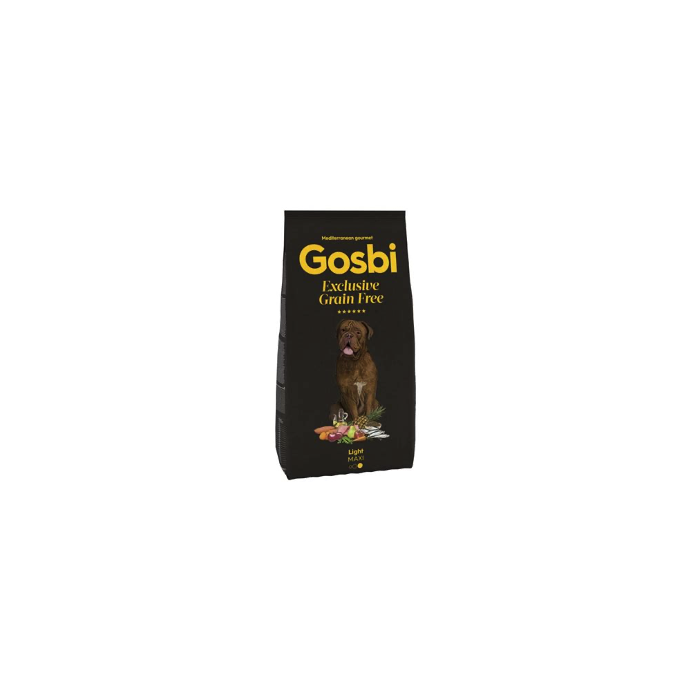 Gosbi Exclusive Grain Free Light Maxi – Pienso sin cereales para perros grandes