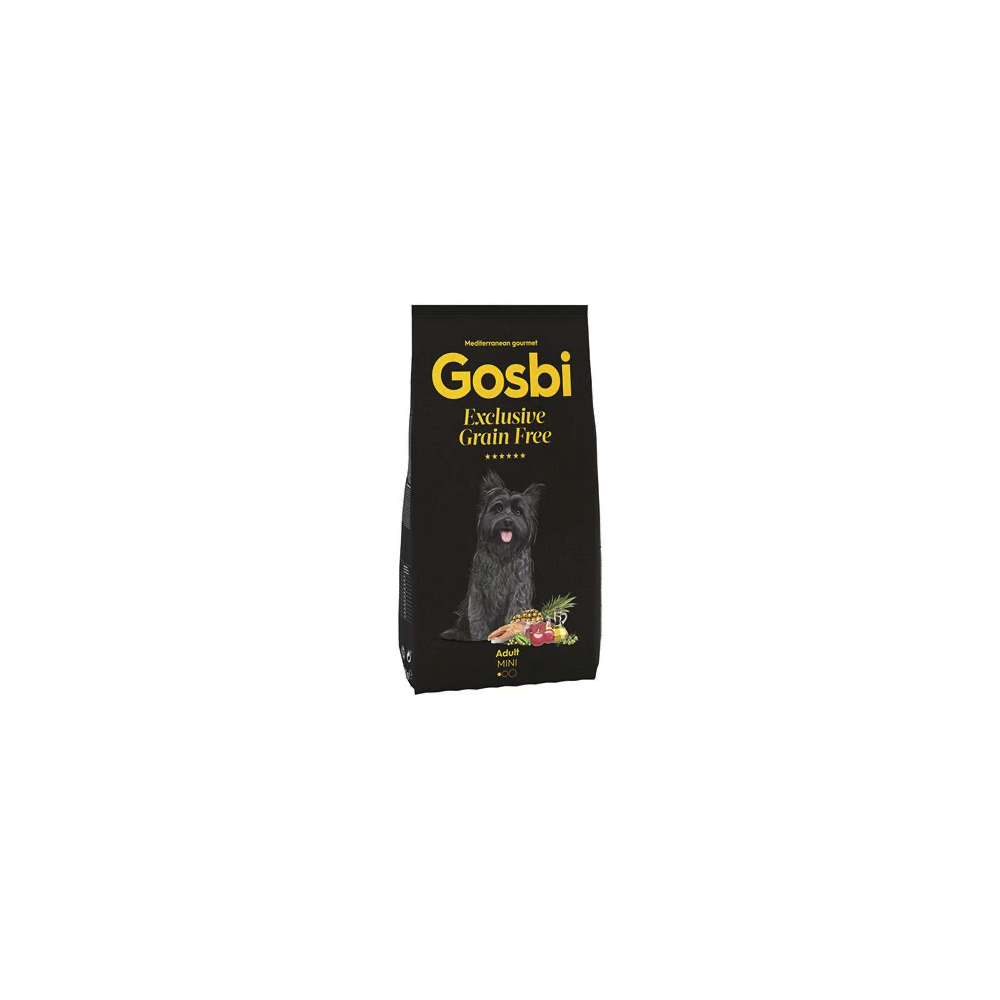 Gosbi Exclusive Grain Free Adult Mini – pienso sin cereales para razas pequeñas