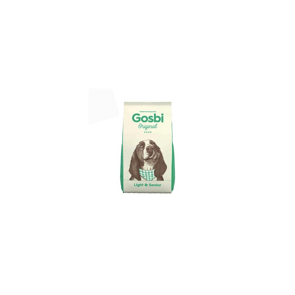 Gosbi Original Dog Light & Senior – Pienso ligero para perros mayores o con sobrepeso