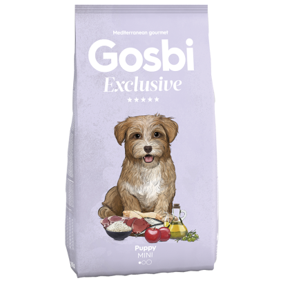 Gosbi Exclusive Puppy Mini – pienso para cachorros mini (croqueta 6 mm)