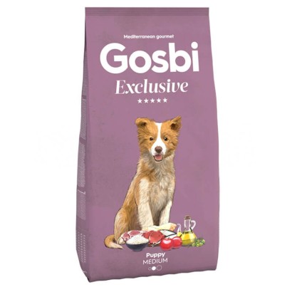 Gosbi Exclusive Puppy Medium – pienso para cachorros medianos (10 mm)