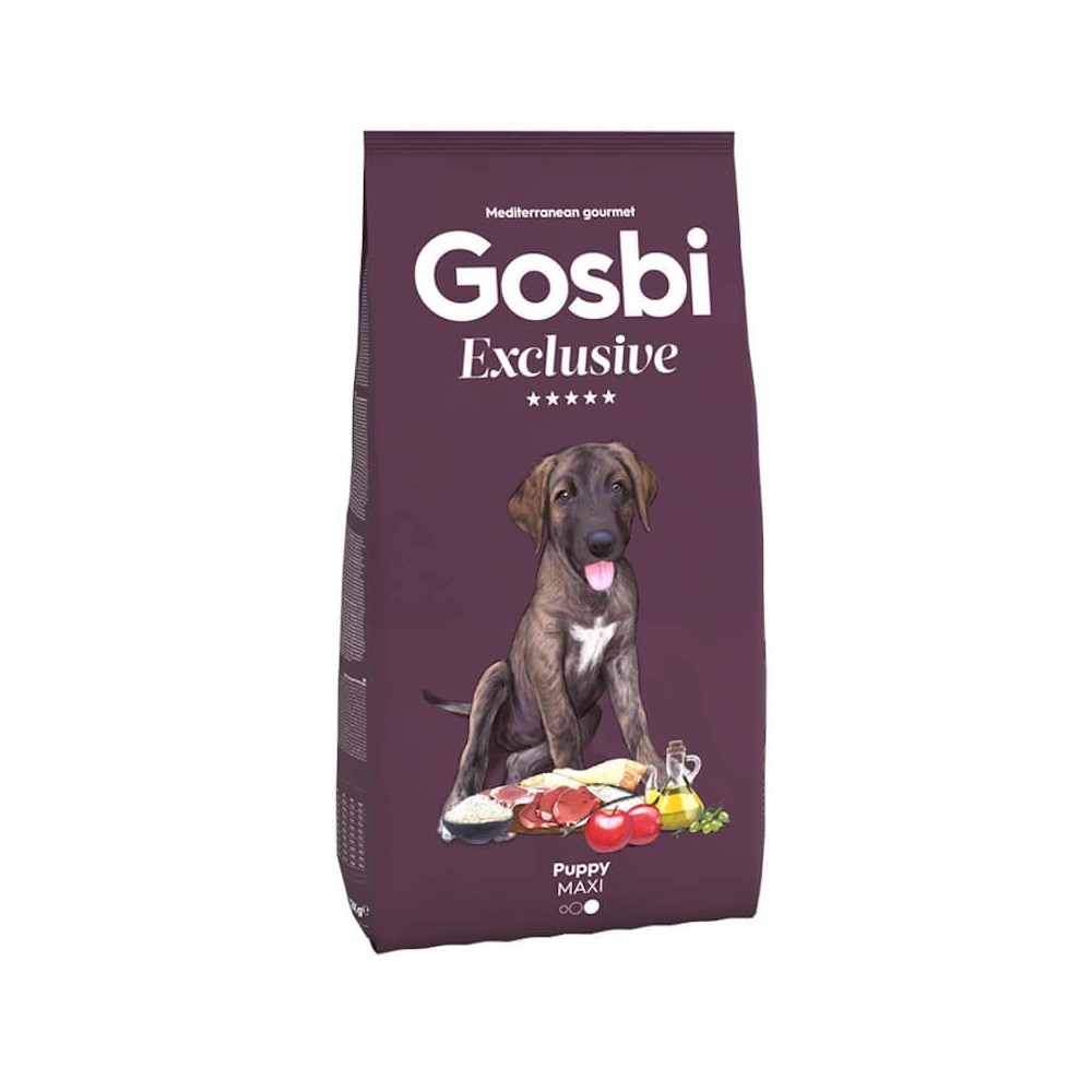 Gosbi Exclusive Puppy Maxi – pienso para cachorros grandes (16 mm)
