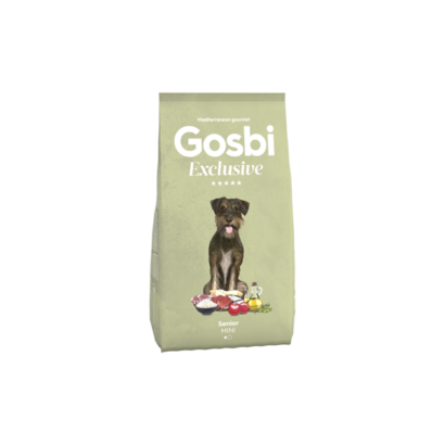 Gosbi Exclusive Senior Mini – pienso senior para perros pequeños (10 mm)