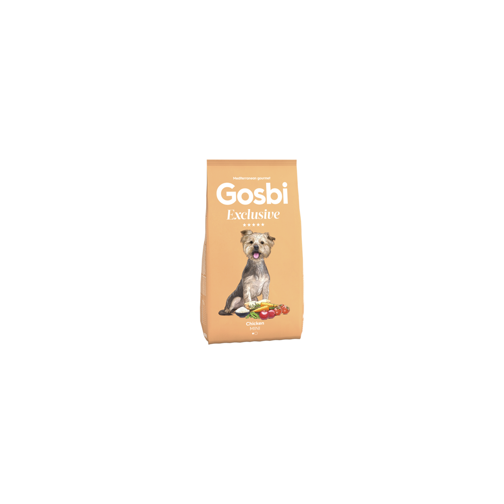 Gosbi Exclusive Chicken Mini – pienso de pollo para perros pequeños (10 mm)