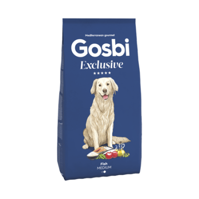 Gosbi Exclusive Fish Medium – pienso de pescado para perros medianos (18 mm)