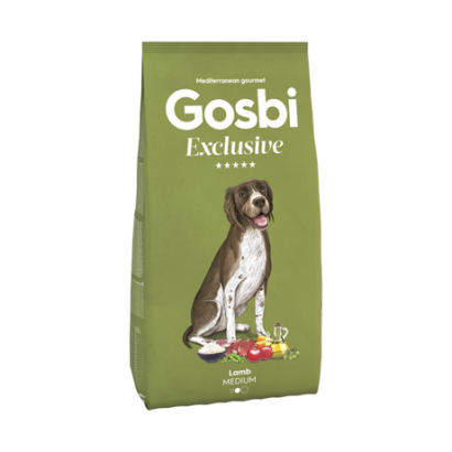 Gosbi Exclusive Lamb Medium – pienso de cordero para perros medianos (20 mm)