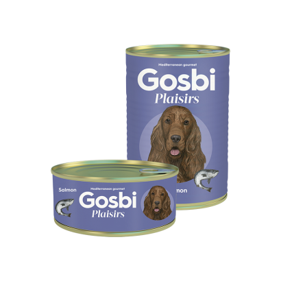 Gosbi Plaisirs Salmon – comida húmeda de salmón para perros