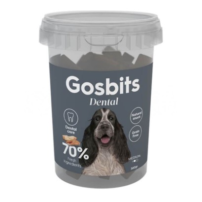 Gosbits Dental Medium – barritas dentales para perros (700 g)