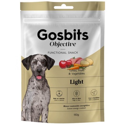 Gosbits Objective Light – snack light para perros (150 g)