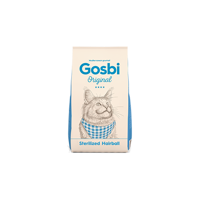 Gosbi Original Cat Sterilized Hairball – pienso para gatos esterilizados con control de bolas de pelo (1–7 kg)