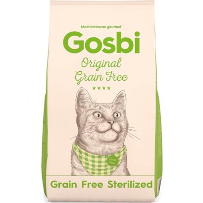 Gosbi Original Cat Grain Free Sterilized – pienso sin cereales para gatos esterilizados