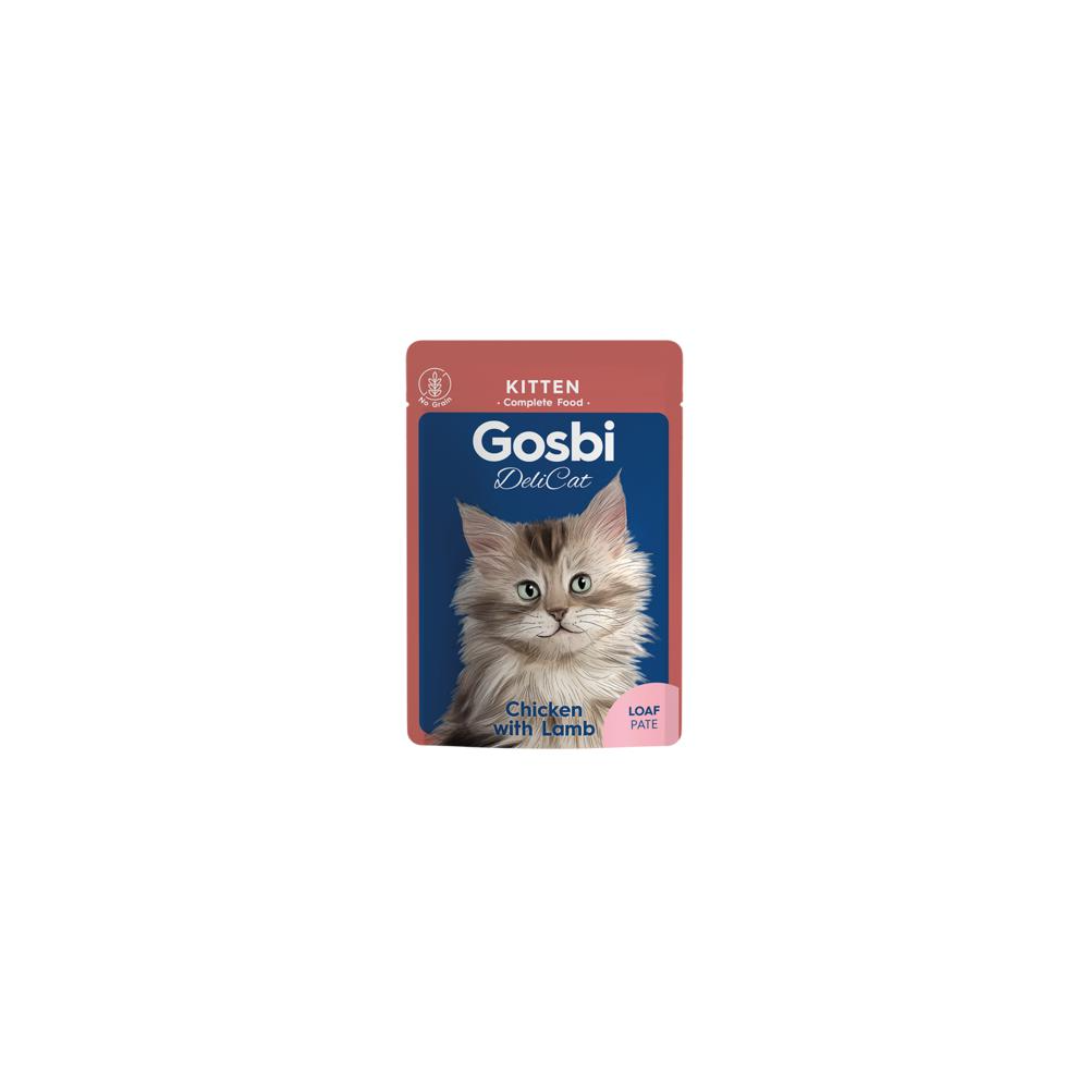 Gosbi Delicat Kitten Lamb Loaf – 70 g