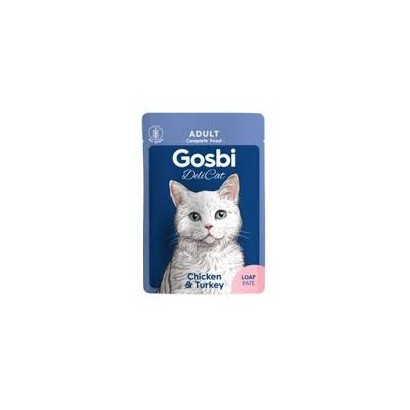 Gosbi Delicat Adult Chicken & Turkey Loaf – sobre de 70 g