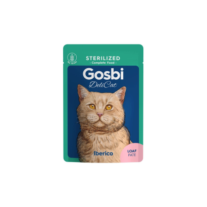 Sobre 70 g — Gosbi Delicat Sterilized Ibérico Loaf (paté para gatos esterilizados)