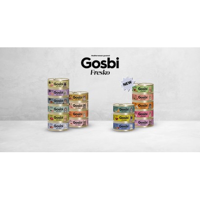 Gosbi Fresko – Multipack surtido 32x70 g para gato (8 sabores)