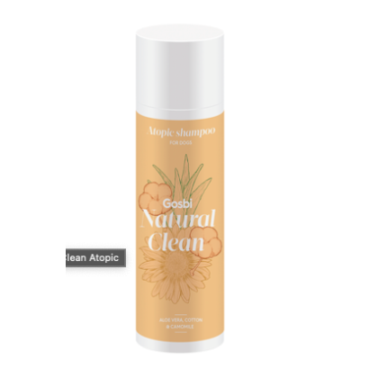 Champú Gosbi Natural Clean Atopic 500 ml para pieles sensibles