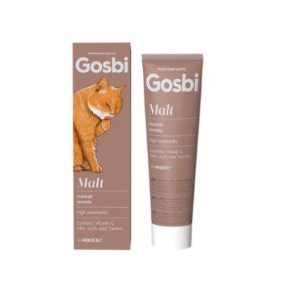 Gosbi Malt 50 g – pasta anti bolas de pelo para gatos