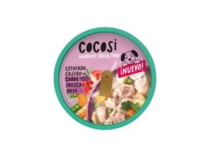 Cocosi Estofado casero de pato para perros en bandeja de 280 g